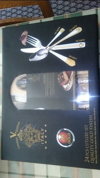 limited v edition italy 24 pcs cutlery set